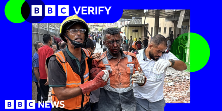 New footage shows Israel struck Gaza’s Nasser Hospital four times