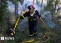 France’s largest wildfire for 75 years under control, officials say