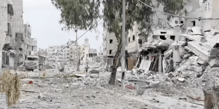 Israel bombs once-bustling Gaza City neighbourhood Zeitoun to rubble | Conflict News