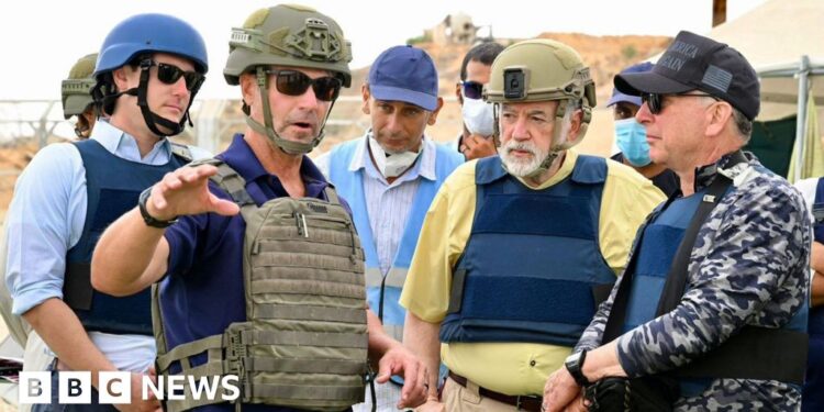 Trump envoy Witkoff visits controversial Gaza aid distribution site