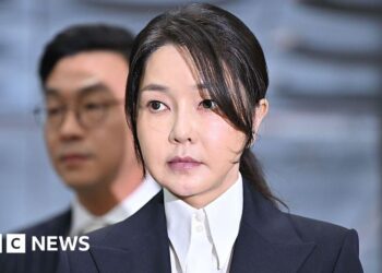 South Korea’s ex-first lady arrested in bribery probe