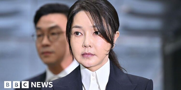 South Korea’s ex-first lady arrested in bribery probe