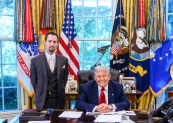 An Account Using the Same Name as Trump’s BLS Pick Posted Red-Pilled Conspiracy Theories