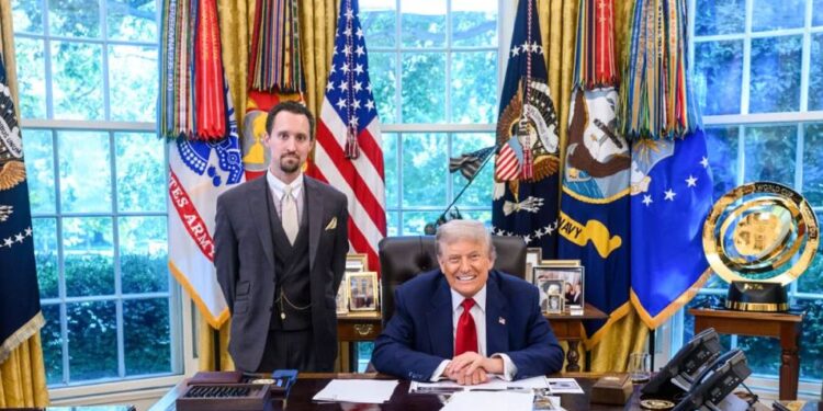 An Account Using the Same Name as Trump’s BLS Pick Posted Red-Pilled Conspiracy Theories