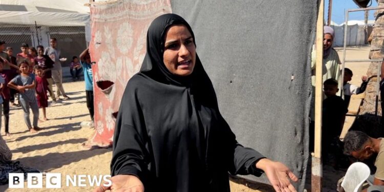 Gazans tell of dire conditions in Israeli-declared humanitarian zone