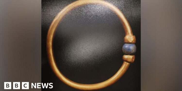 Egypt says 3,000-year-old bracelet was stolen and melted down