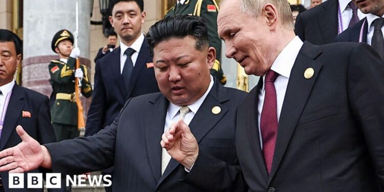 Vladimir Putin thanks Kim Jong Un for North Koreans fighting in Ukraine