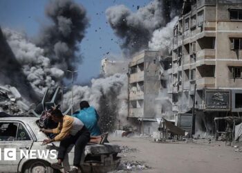 Israeli strikes kill dozens in Gaza including civilians seeking aid, health workers say