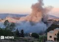 Israeli airstrikes hit southern Lebanon