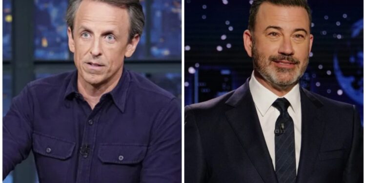 Seth Meyers Slams Trump for Jimmy Kimmel Suspension, Attacking Free Speech