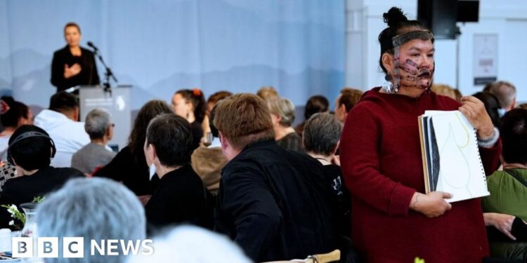 Greenland contraception scandal victims hear Danish PM’s emotional apology