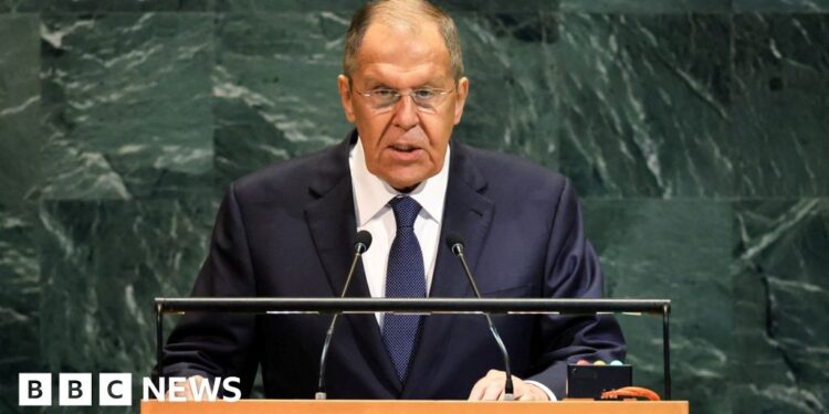 Russia has no intention of attacking EU or Nato states, foreign minister says