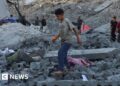Israeli strikes kill dozens in Gaza City, hospitals say, as offensive expands