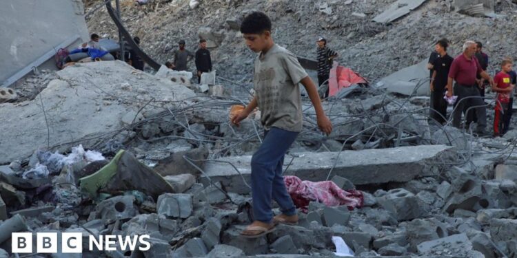 Israeli strikes kill dozens in Gaza City, hospitals say, as offensive expands