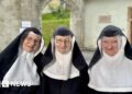 Defiant nuns flee Austrian care home for their abandoned convent in the Alps