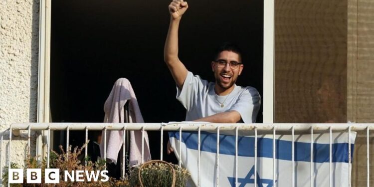 Freed Israeli hostage Evyatar David who was forced to dig own grave is ‘growing back to his old self’, father says