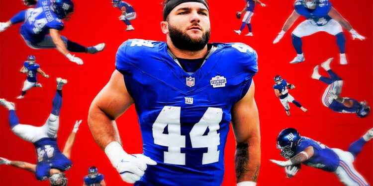 Moments with Giants’ eccentric rookie Cam Skattebo