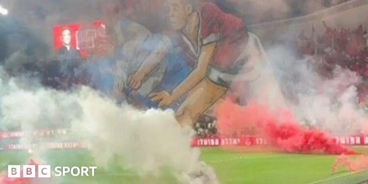 Maccabi v Hapoel called off by police after ‘violent riots’