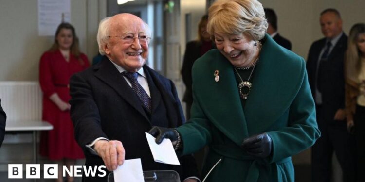 Polls close in race between Catherine Connolly and Heather Humphreys