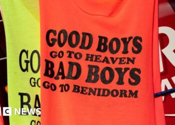 Benidorm cracks down on lewd and offensive items in shop windows