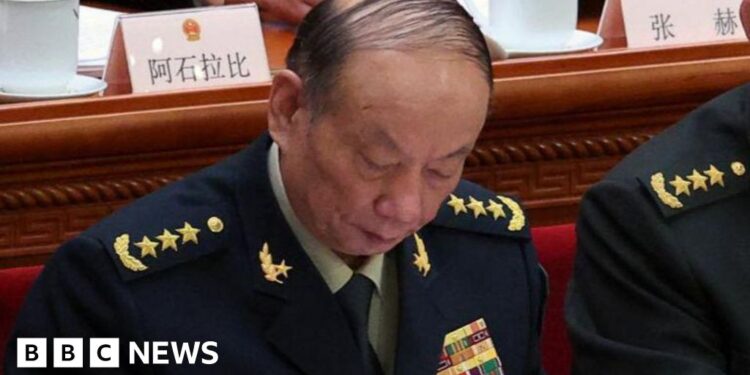 China names new second highest-ranking general after military purge