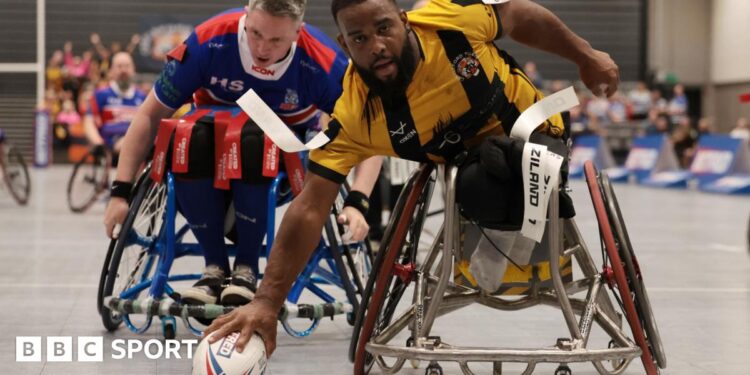 Wheelchair rugby league Ashes: Luis Domingos, the Portugal basketballer turned England rugby league international