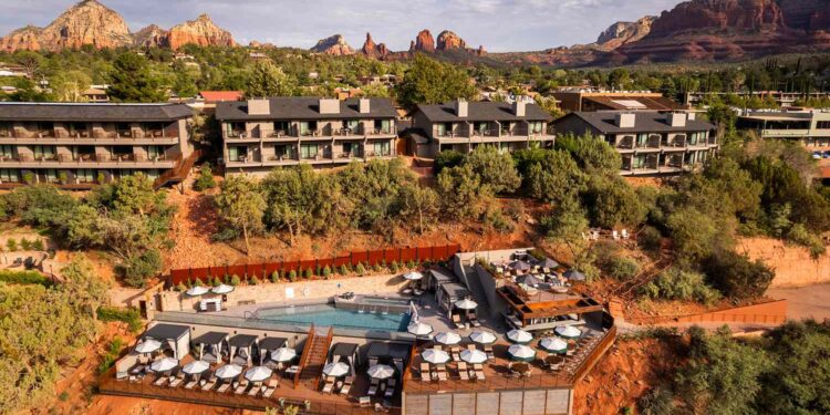 T+L’s Hotel Review of L’Auberge de Sedona in Arizona