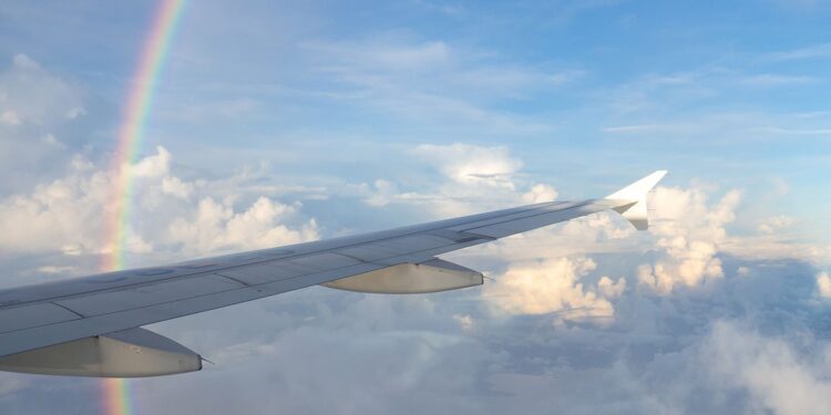The ‘Luckiest’ Flights in the U.S. Will Take You Right Over Rainbows, According to a New Study