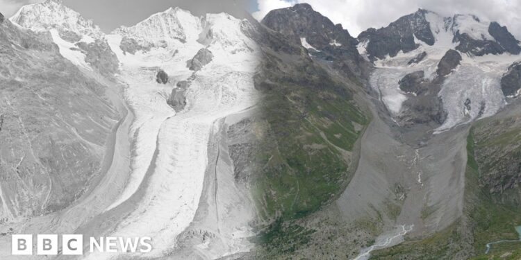 Before and after images show glaciers vanishing before our eyes