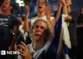 Israelis praise Trump at rally ahead of hostage release by Hamas in Gaza