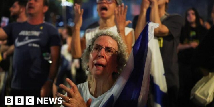 Israelis praise Trump at rally ahead of hostage release by Hamas in Gaza