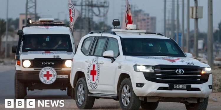 Israel receives coffins Hamas says contain two Gaza hostages’ bodies