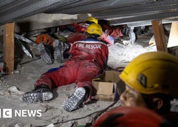 Indonesia rescuers race to find survivors after school collapse traps dozens