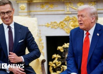 Icebreakers and golf forge Trump and Finnish leader’s unlikely friendship