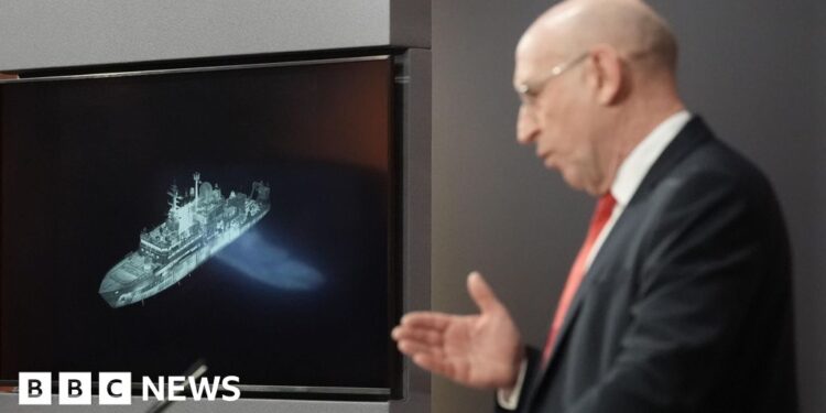 Russian spy ship pointed lasers at RAF pilots tracking it, says UK