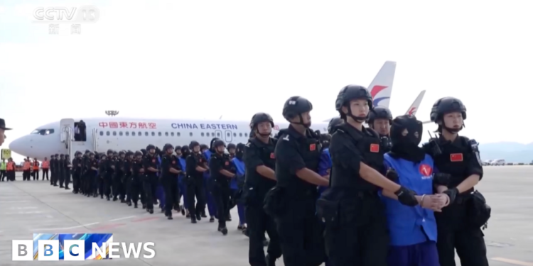 Thousands of Chinese lured abroad and forced to be scammers