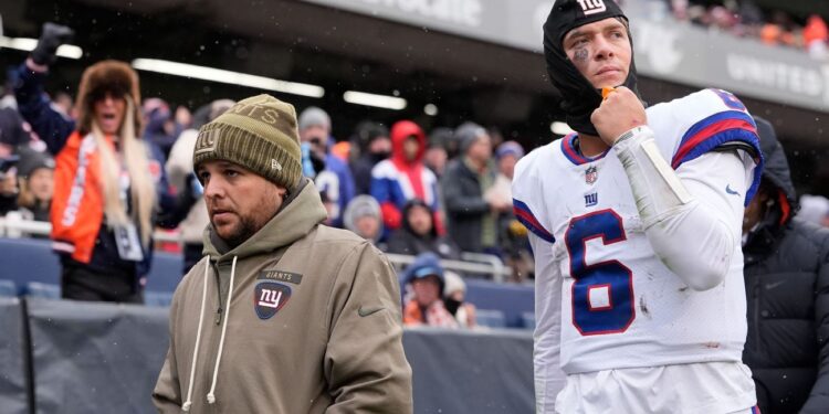 Giants rookie QB Jaxson Dart urged to modify running approach