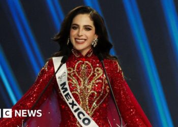 Mexico’s Fatima Bosch, who walked out on organisers, wins pageant