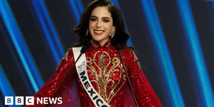 Mexico’s Fatima Bosch, who walked out on organisers, wins pageant