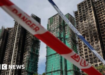 Hong Kong tower blocks fire death toll rises to 128