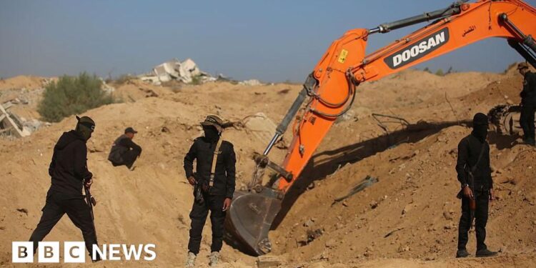 Israel receives coffin that Hamas says contains Gaza hostage’s body