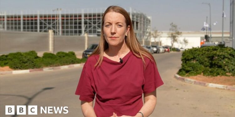 BBC visits US-led Gaza ceasefire monitoring centre in Israel