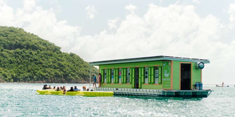 The Caribbean’s Viral Floating Taco Bar Just Opened a Second Location in St. Thomas
