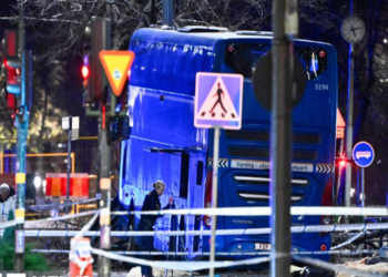 Several killed after bus crashes into bus stop in Stockholm