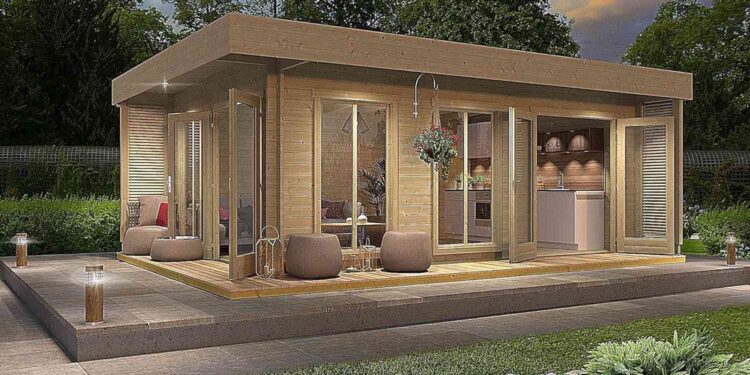 This Amazon Tiny House DIY Cabin Kit Is Under $16K