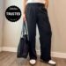 Quince Stretch Crepe Pleated Wide Leg Pants Review