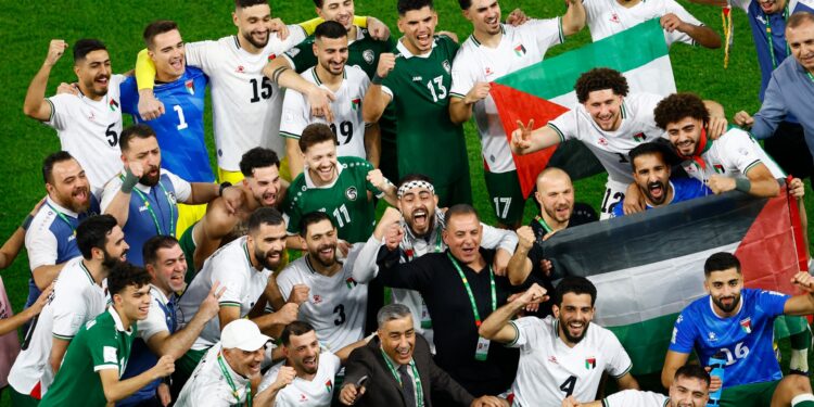 Gritty Palestine enter Arab Cup quarters as favourites Qatar crash out | Football News