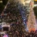 Bethlehem Christmas tree lights up for first time since Gaza war