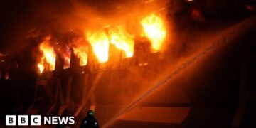 Ukraine accuses Russia of bombing Turkish ship in Odesa