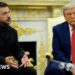 Zelensky plans to meet Trump on Sunday for talks on peace deal